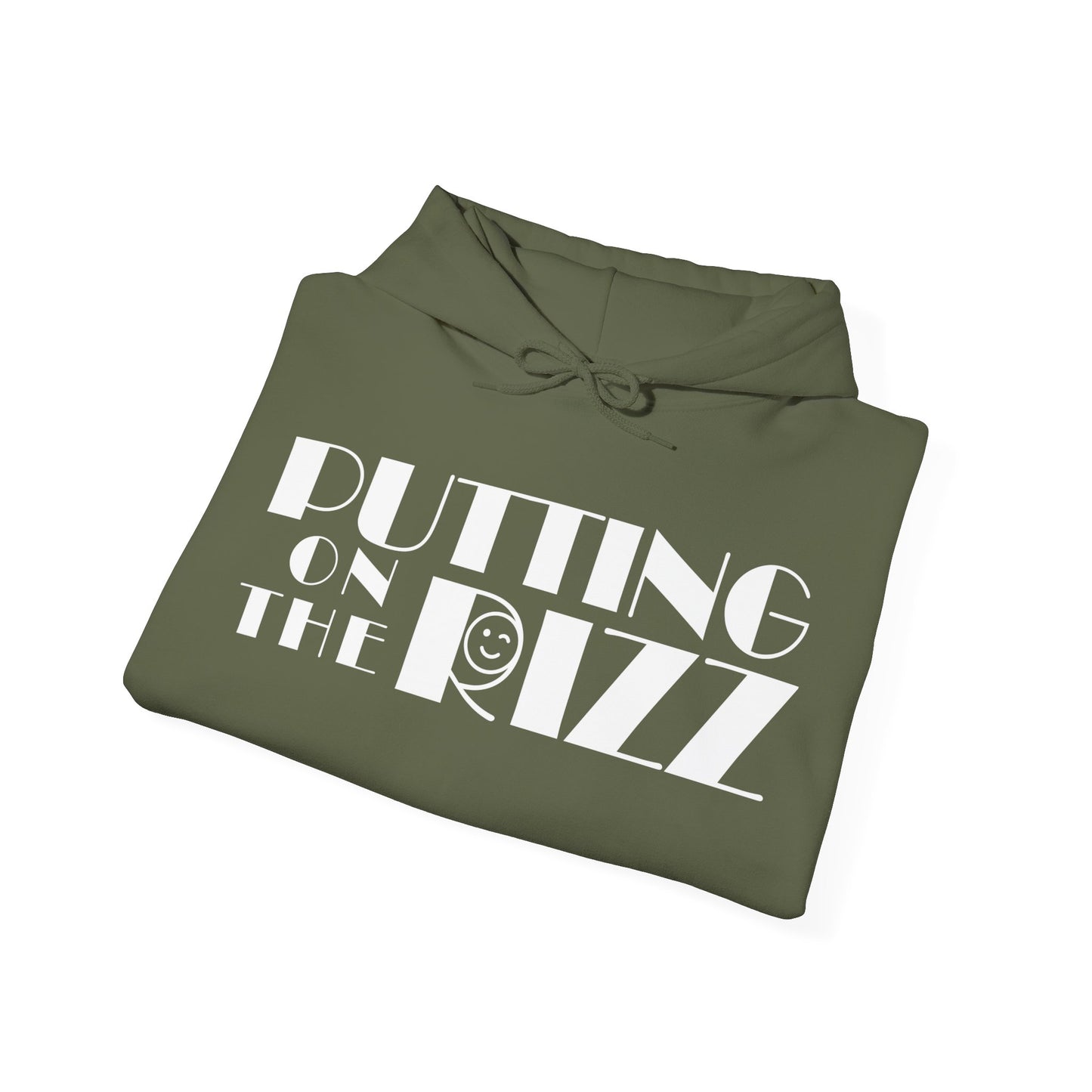 Putting On The Rizz Hoodie - Unisex Heavy Blend™ Sweatshirt for Comfort and Style