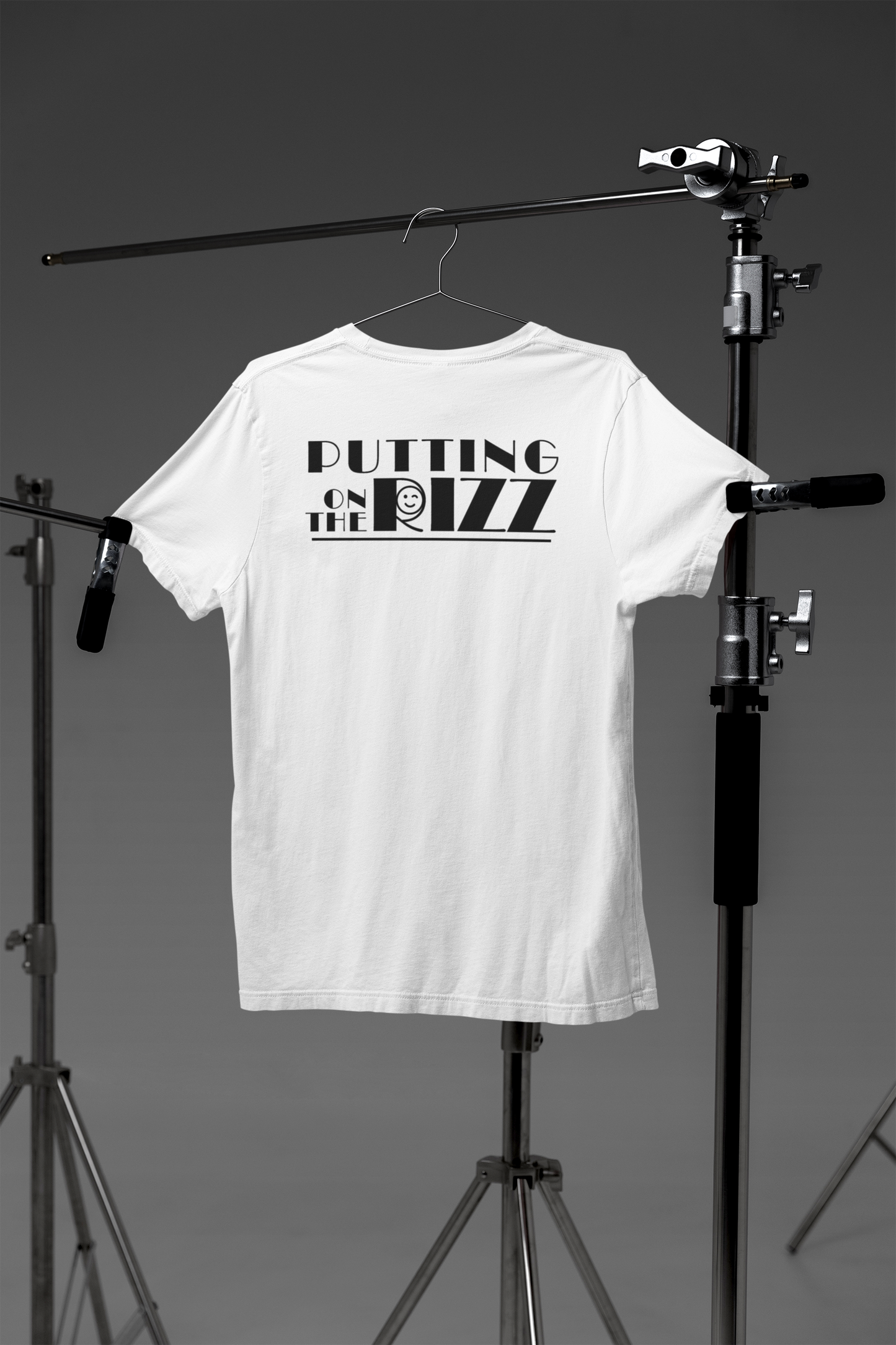 Funny Flirty Graphic Tee - "PUTTING on the RIZZ" Unisex Jersey Short Sleeve T-Shirt, Humor, Casual Wear, Gift for Friends