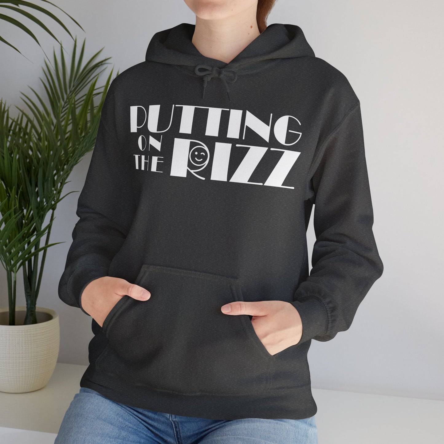 Putting On The Rizz Hoodie - Unisex Heavy Blend™ Sweatshirt for Comfort and Style