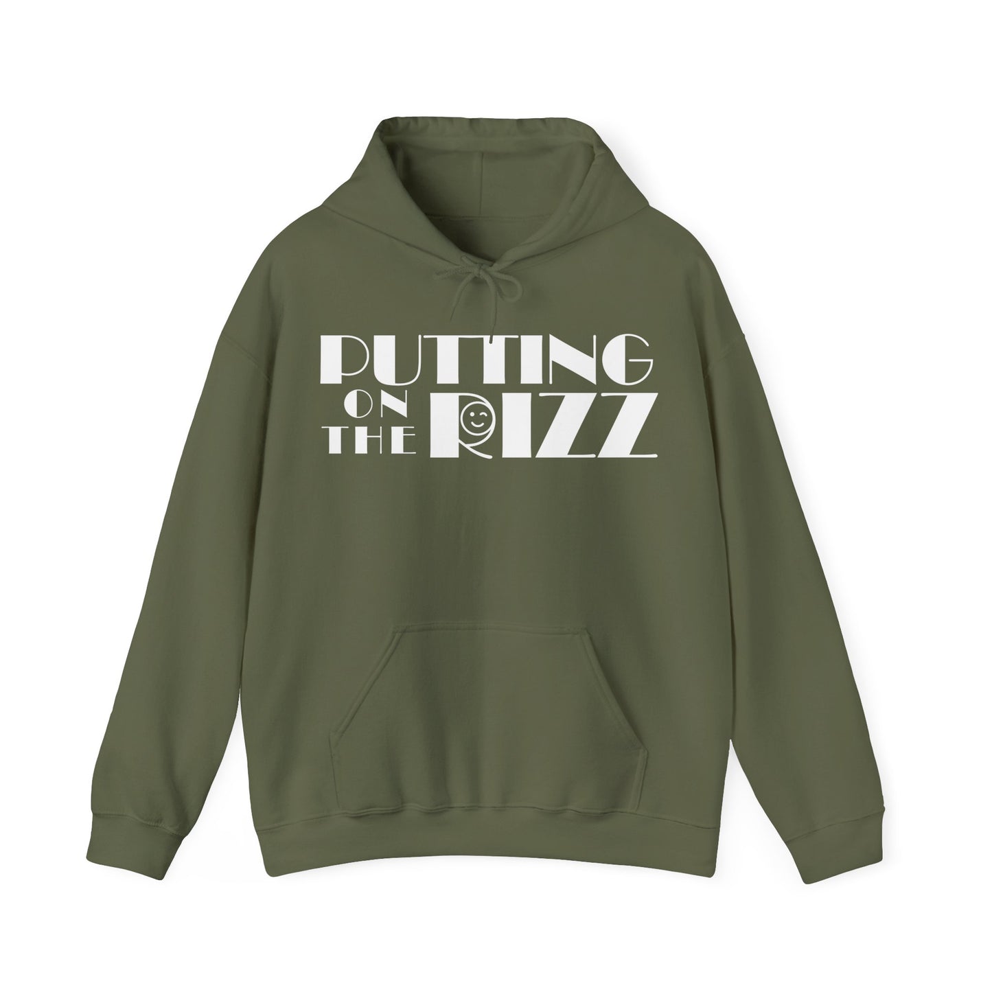 Putting On The Rizz Hoodie - Unisex Heavy Blend™ Sweatshirt for Comfort and Style